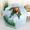 1pc Aquaman, Superhero Automatic Open/Close Umbrella, Christmas Gift for Men Women, Daily Travel Outdoor Use yy251101213