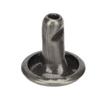 500 Sets Leather Rivets 8x8mm Electroplating Process High Hardness Iron   Double Sided Rivets for Hat Clothing
