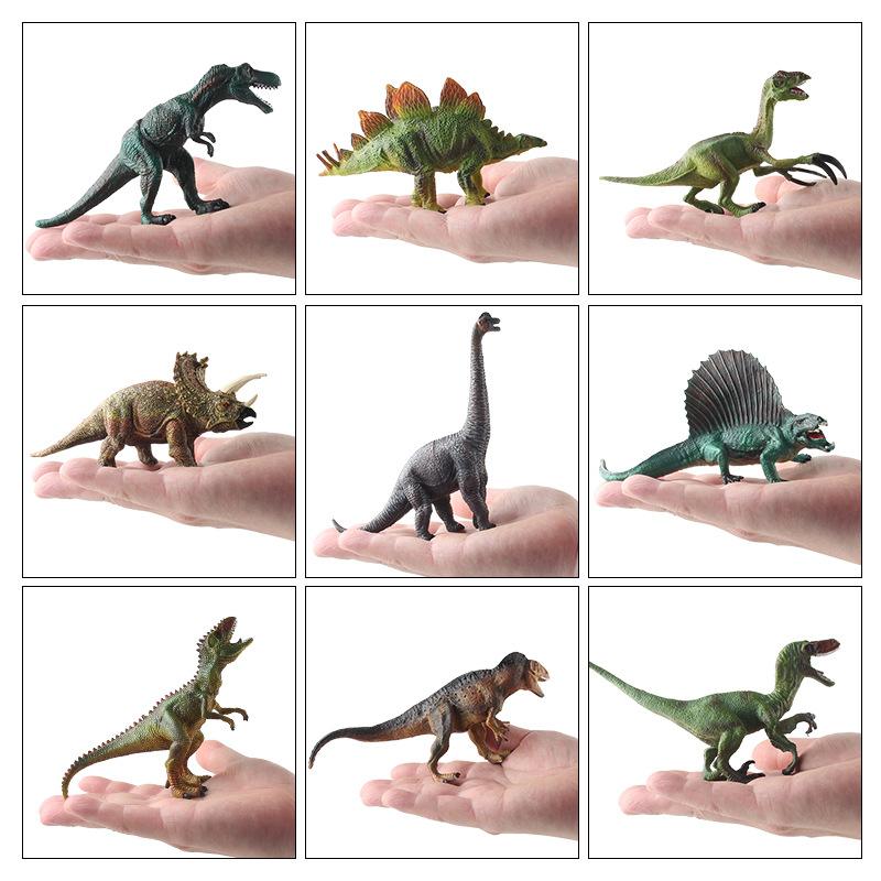 Xd-4 Simulation Animal Model Dinosaur Toy Velociraptor Heterodon Hollow Ornament Cake Decoration