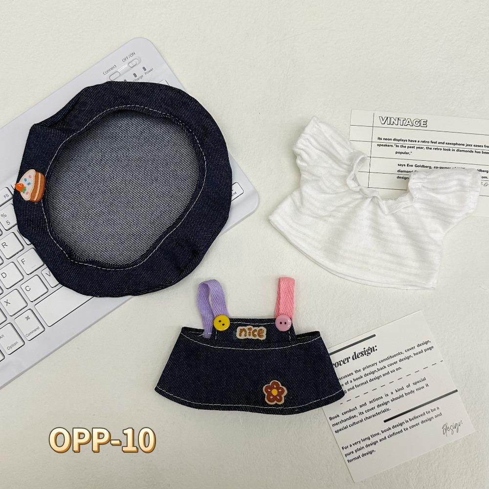 Dress 20cm Cotton Doll's Clothes Toy Accessories Cotton Doll Lolita Outfit Dress  Children Gift