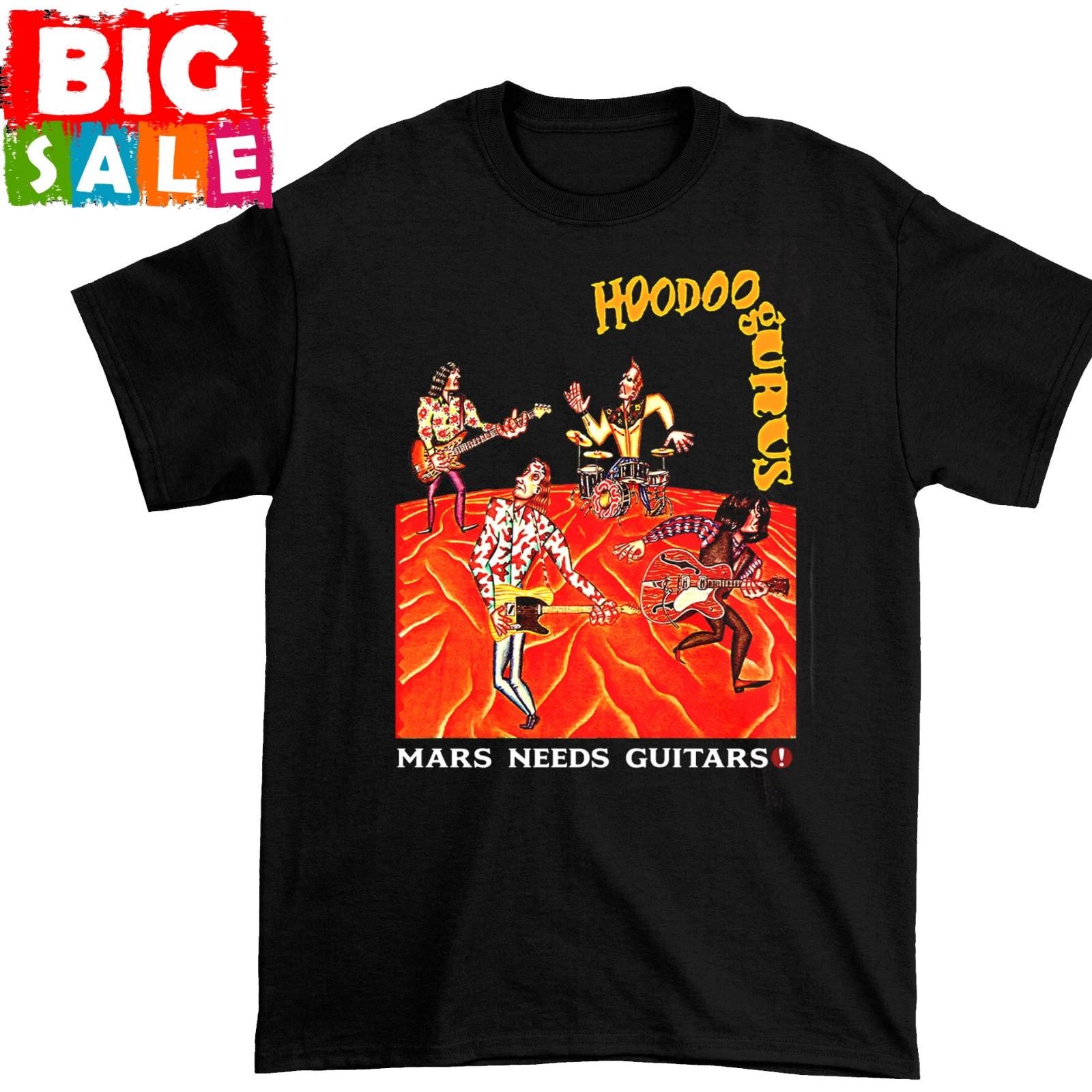 Hoodoo Gurus Band Gift For Family Black T-Shirt Cotton S-5XL XXL