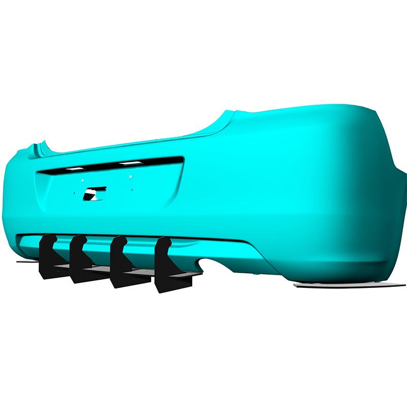 Heckspoiler für Peugeot 301 Limousine (2013–2017) – Exterieur-Autozubehör