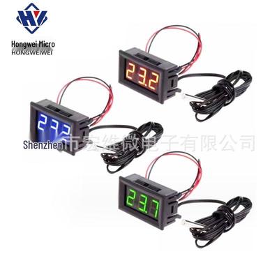 12V Digital Thermometer: Electronic Temperature Display for Fish Tanks, Refrigerators, and Water Measurement.