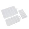 3pcs Fishing Tackle Box Multipurpose Waterproof Dustproof Protective Clear Fishing Lure Box for Fish