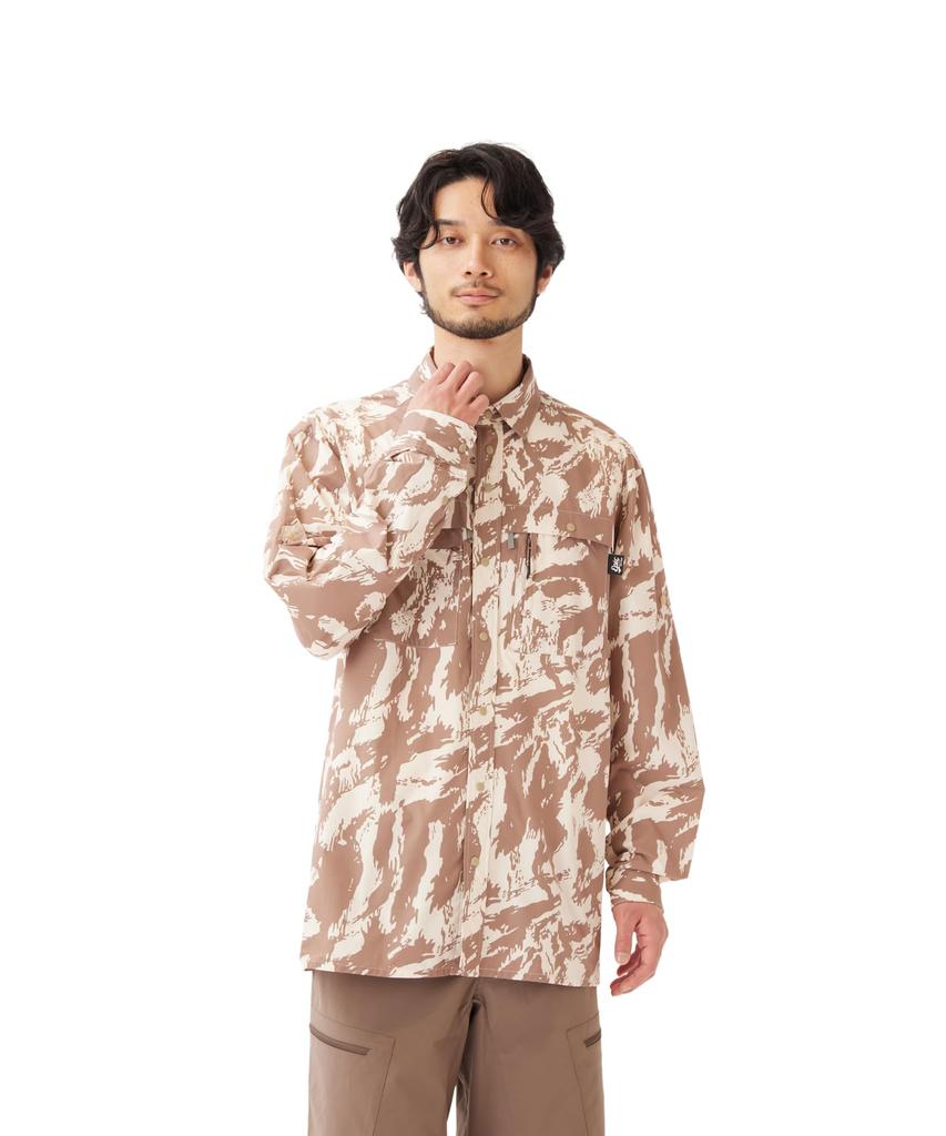 Snow Peak Wilkin Long Sleeve Shirt Long BEIGE PT M EP-SH-26SU001 - Tops, Shirts, Sleeve, Men's & Women's,