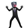 New Ibidi Toilet Costume Halloween Toilet Man Surveillance Man Onesie Game Funny Suit