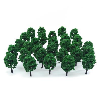 [Asuniko] Diorama Trees 4.5cm 50 Pieces - Model Trees for Architecture, Railway Models, Forests, Miniatures, Materials (50 Pieces)