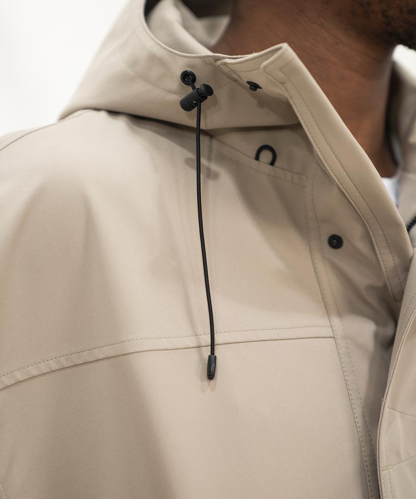 Kalapatthar 3 Layer Hard Shell Short-Jacket - Beige