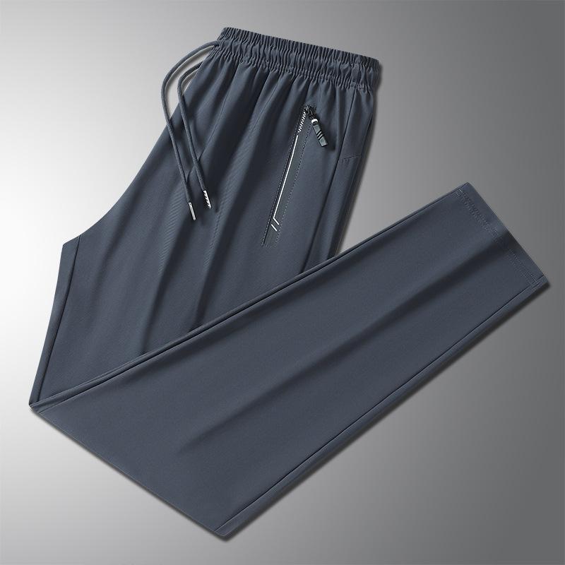 Fable Zomer Herenbroeken Hoge-elasticiteit Sport Casual Broeken Sneldrogend Recht Grote Maten Broeken XXL