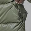 Jordan Kapuzen-Casual-Minimalisten-Daunenweste Kinderwesten Olivgrün HQ8075-222