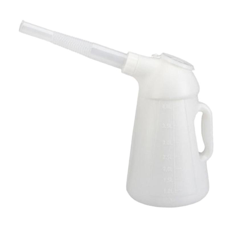 Oil Jugs with Spout Oil Dispensing Bottles Measuring Container Jugs Tool Leakage Proof Engine Oil Dispenser Jugs