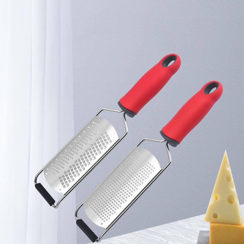 Mill Cheese Grater Stainless Steel Lemon Zester Citrus Ginger Garlic Grater Long Handle Vegetables Tool Outdoor Tableware