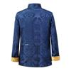 Double-Sided Tang Suit Jacket for Men: Long Sleeve, Chinese Style, Ideal for Middle-Aged & Elderly - Perfect for Spring & Autumn.