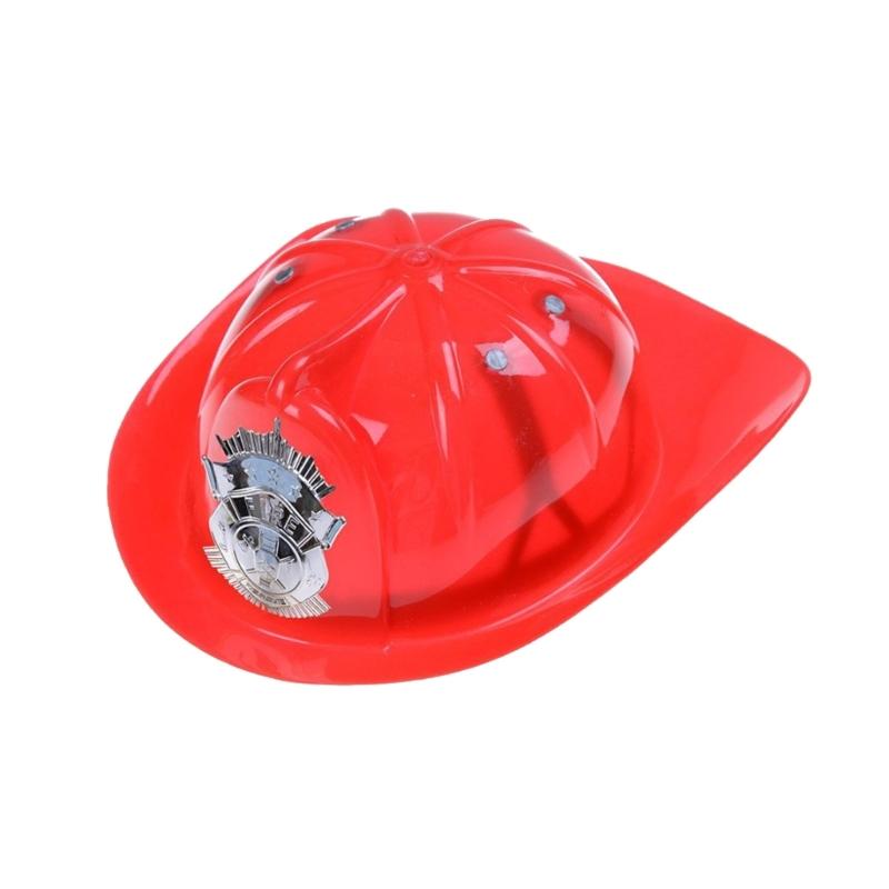 Feuerwehrmann Kostüm Spielzeug Hut Kämpferhut Halloween Feuerwehrmann Kinderhelm