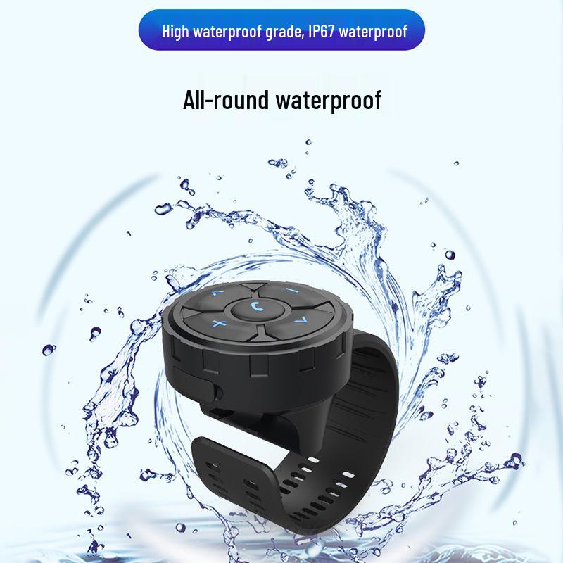 Smart Bluetooth Remote for Self-Timer & Calls, Compatible with Apple & Android Phones