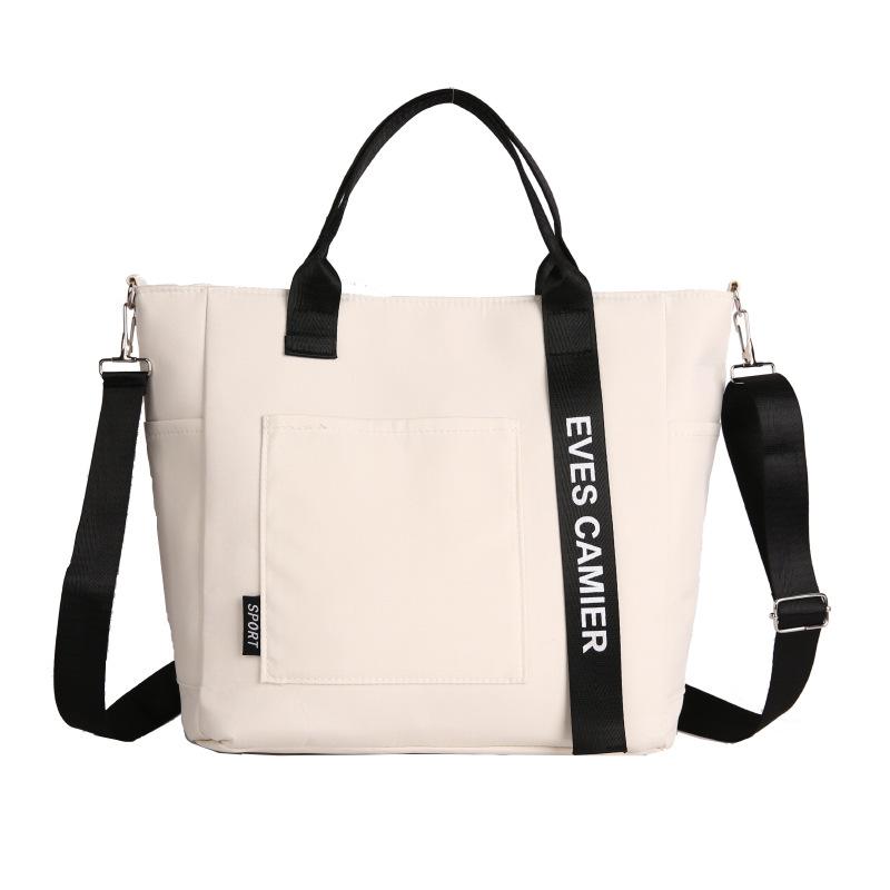 Multifunctional Large Capacity Casual Tote Bag Simple and Versatile Women's Crossbody Bag Oxford Waterproof Tote Shoulder Bag