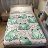 Pink Star Frog Flannel Blanket Warm Soft Halloween Christmas Couch Warm Cozy Decorative Decor Gift for All Season
