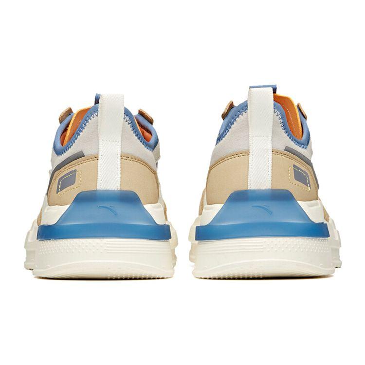 Anta Lifestyle Series Low-Top Sneakers Men Sneakers White Brown Gray 112128871-3