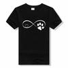 Love Dog Paw t shirt Love Trend Style Dog Paw Cartoon Animal Pet Summer Graphic Print Female Stylish T Top Shirt