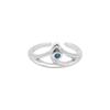 Anime Style Metal Contract Ring With Cartoon Character Design For Collectors