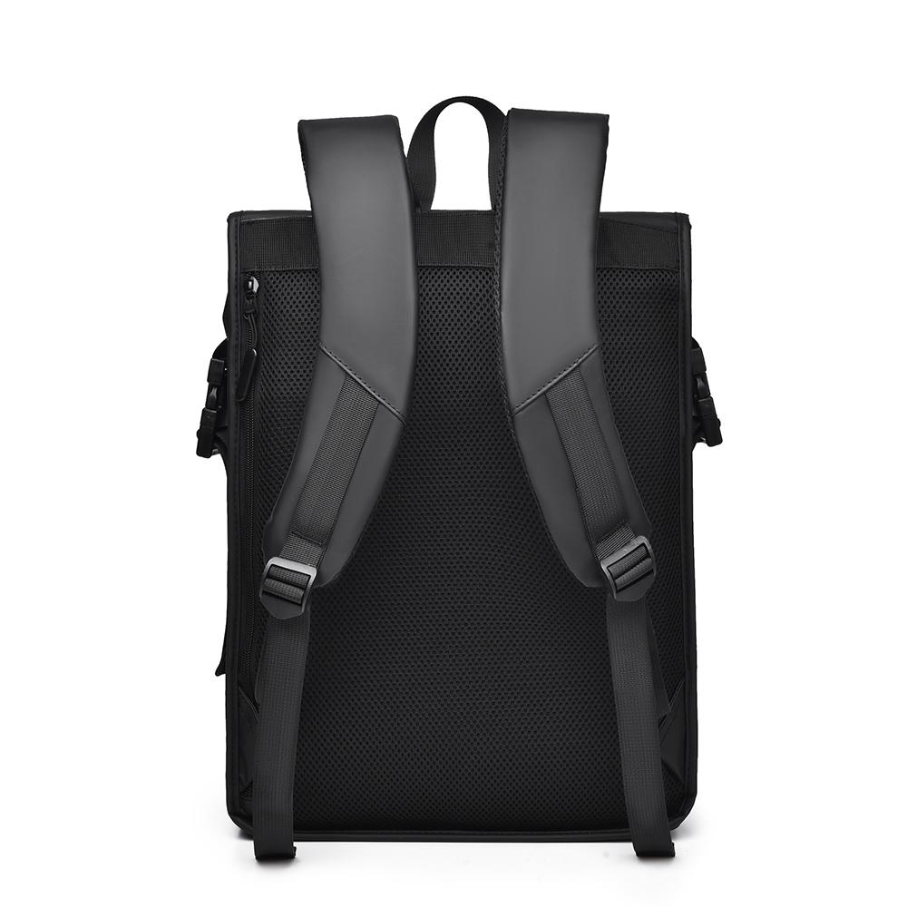 Men's Business Backpack, Large Capacity Simple And Durable Oxford Cloth Men's Casual Shoulder Bag, Travel, Commuting, School