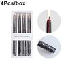4 Pack Tall Bleeding Candles Horrible Candle Set Home Decoration Spooky Blood Drip Funny Black Tapered Candlesticks Party 2 Colors