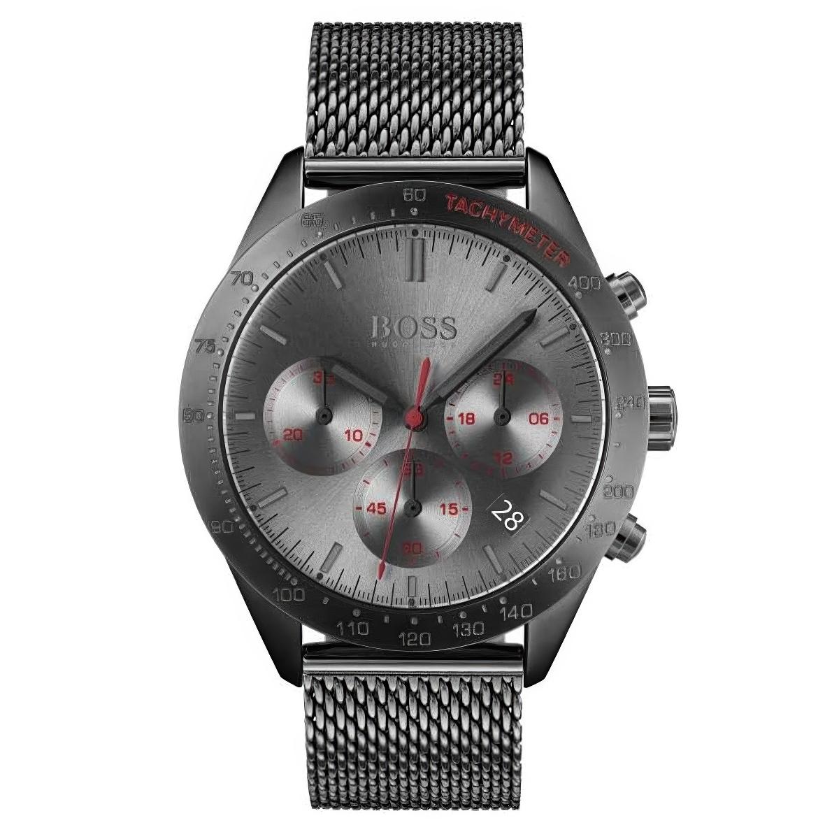 HUGO BOSS Montre Homme  1513637 Talent Gunmetal 42 gris