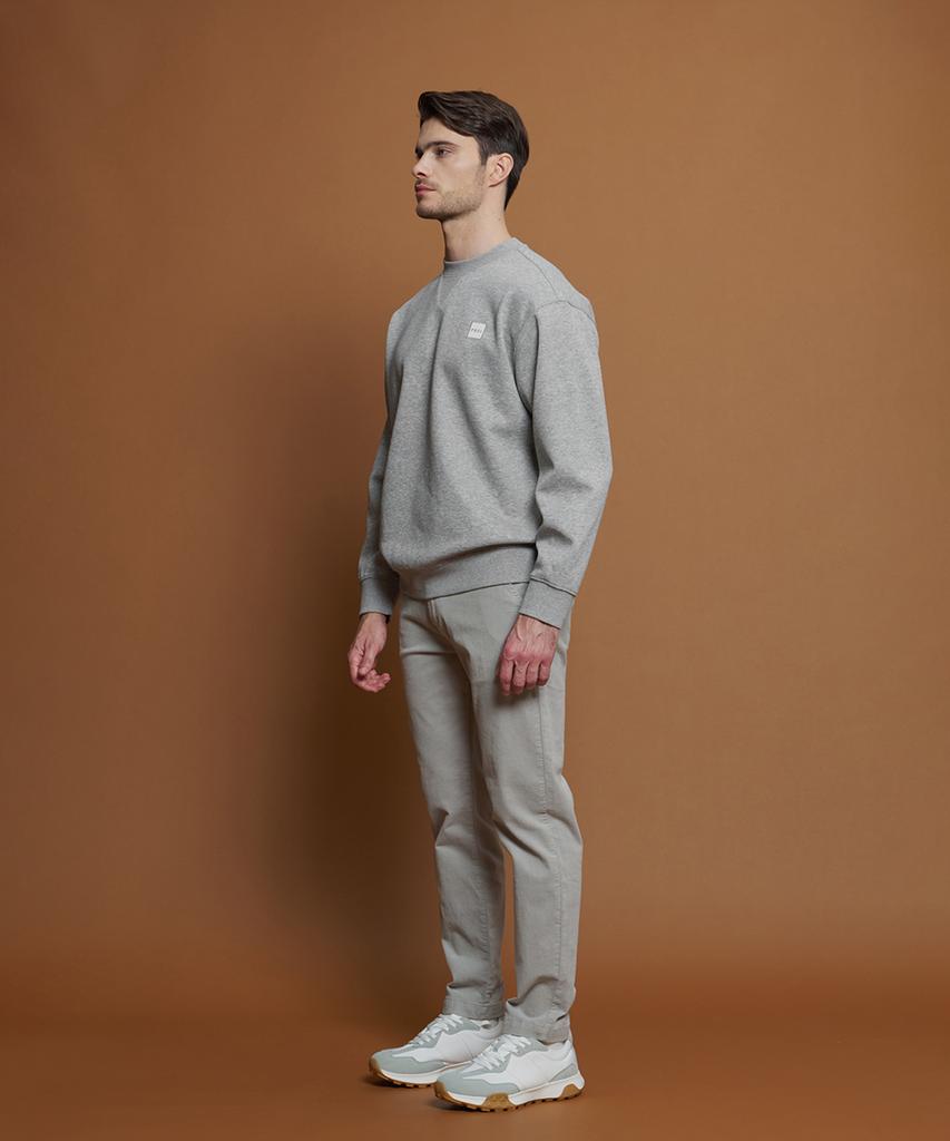 PANICALE Grey Mini Logo Sweatshirt