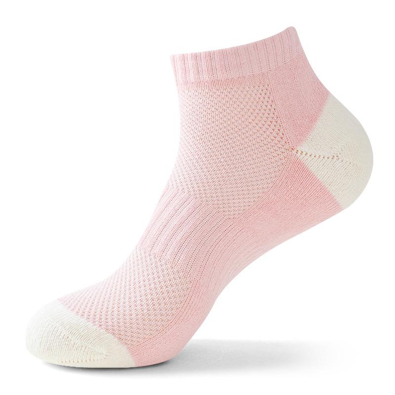 Women Ankle Running Socks Outdoor Sports Colorful Cotton Thin Breathable Athletic Short Invisible Low Cut Boat Socks
