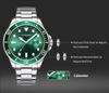 CURREN New Fashion Business Mens Wristwatches Green Clock Male Quartz Stainless Steel Watches Reloj Hombre Herrenuhr