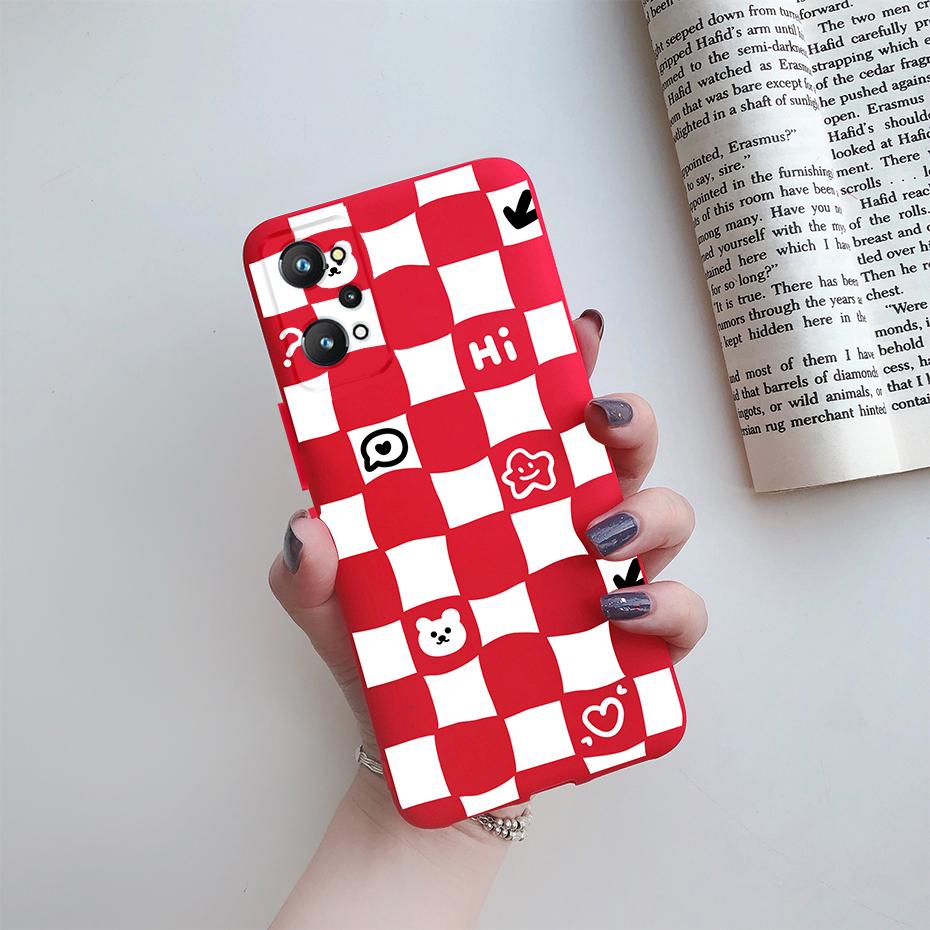 For Realme GT Neo 3T Case Realme GT Neo 2 GT2 Cover Rainbow Flower Soft Silicone Protective Phone Bumper Realme GT Neo 3T 2 Case