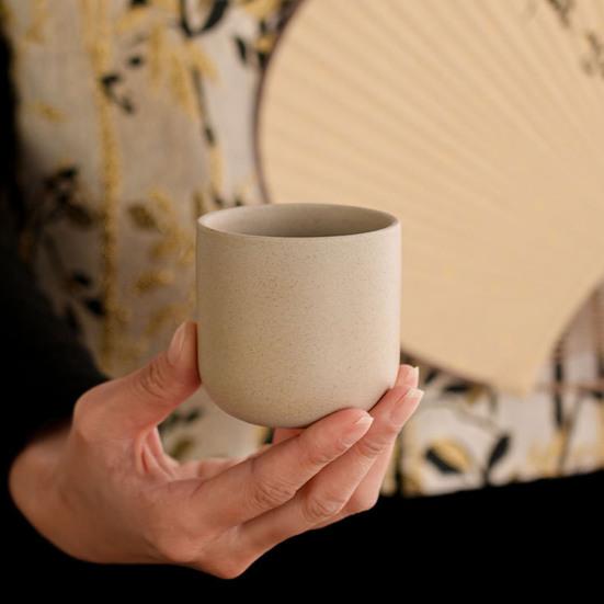 Sada vintage keramických hrnků s dřevěnou rukojetí a podšálkem, objem 150 ml, hrnek na kávu s udržením tepla pro domácnost a kancelář, elegantní dárek pro milovníky kávy