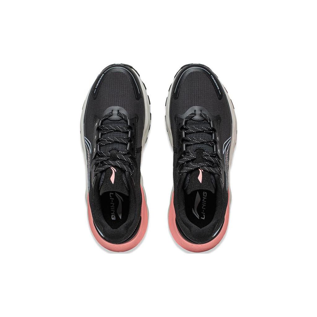 New LiNing Yufeng Cushioning Wear Resistant Low Top Running Shoes Women's Black ARST056-2