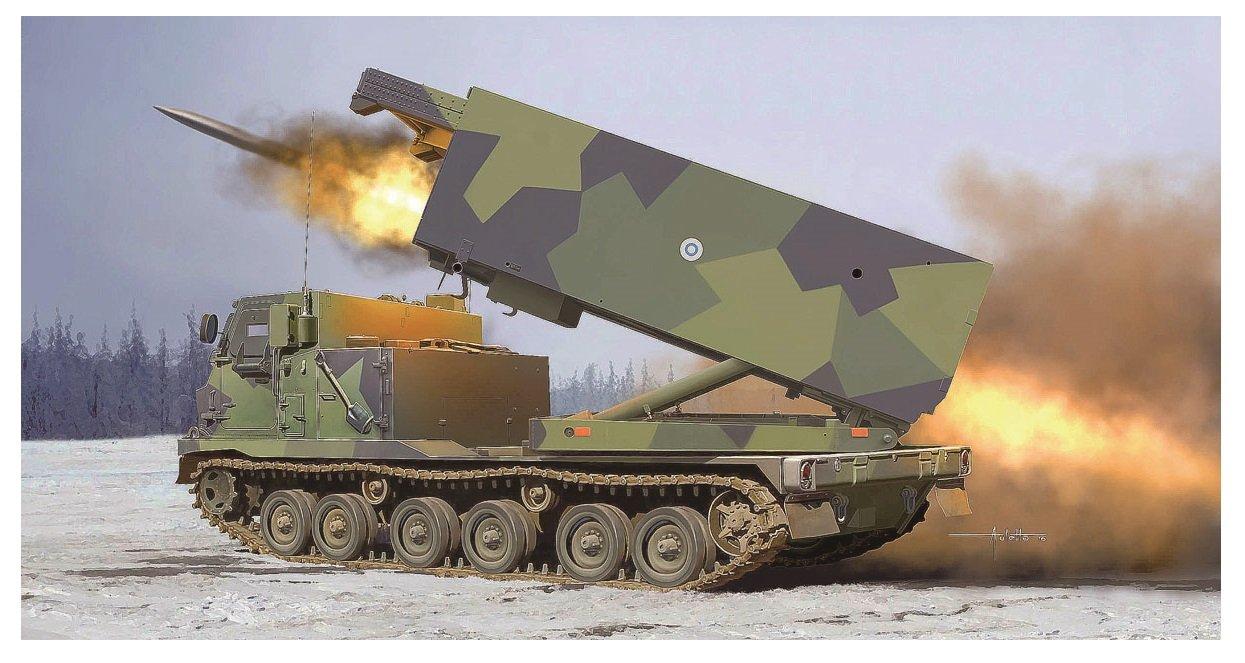 

Trumpeter Армия РСЗО Реактивная система залпового огня Пластиковая модель 01047 1/35 Финская/Голландская