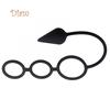 LOL Männer Zeitverzögerung Drei Ring Schwanz Penis Lock Anal Butt Plug Prostata Massager Sex Spielzeug