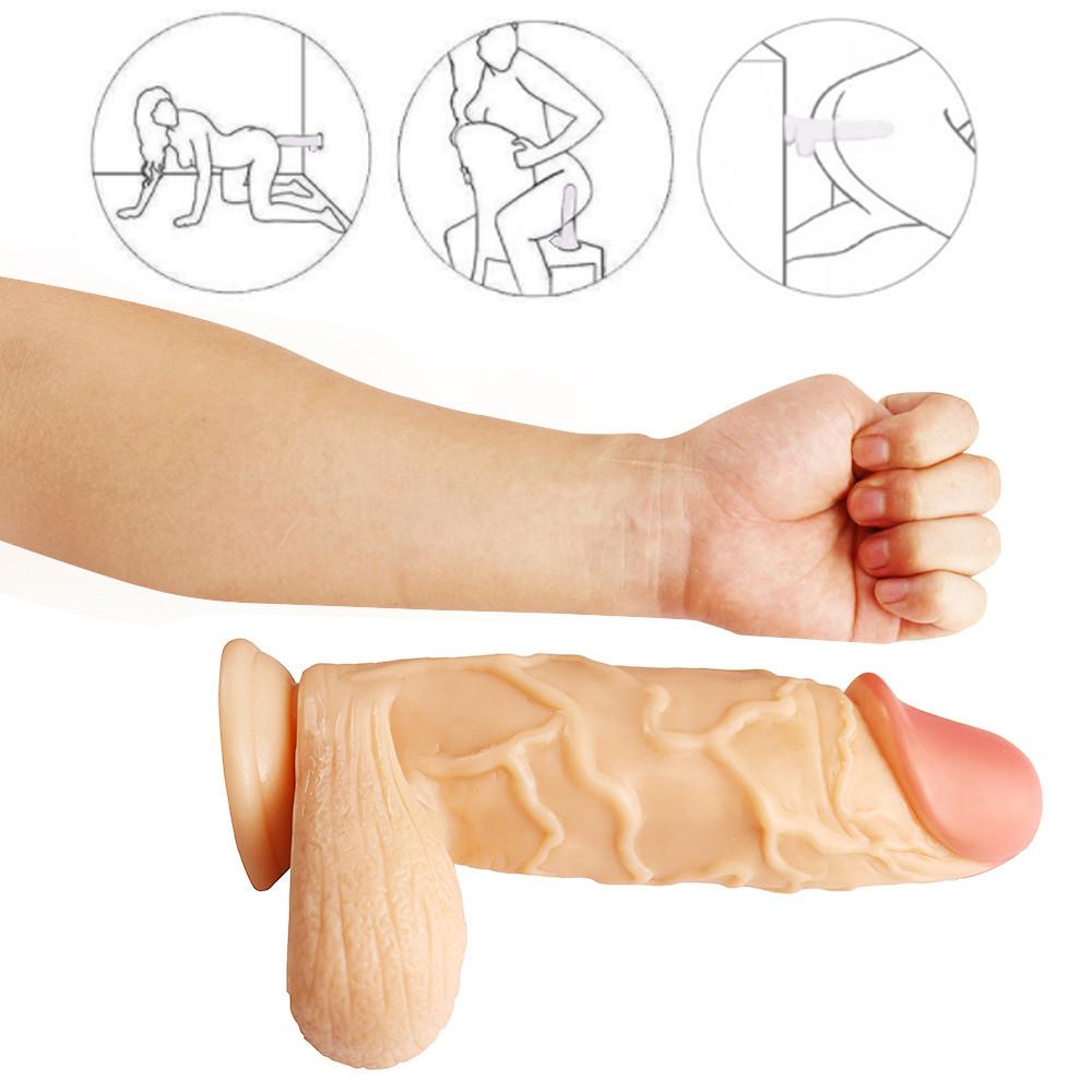 Dildo Penis Anal Butt Plug Sex Toy Prostate Massage Masturbator Women Lesbian G-spot Suction Cup Adult Game for Aldult