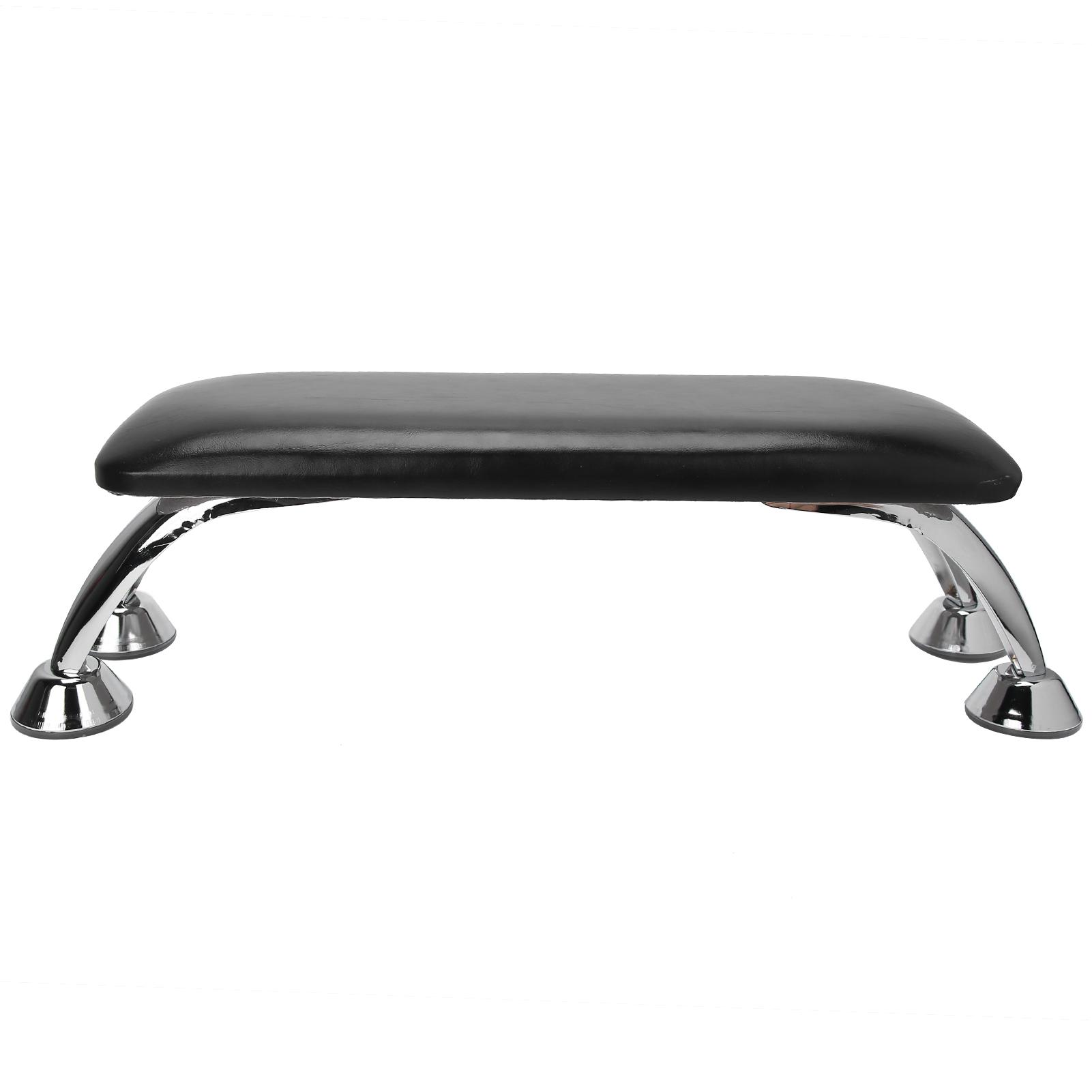 

Подушка для рук для салона нейл-арта, подушка для рук с поддержкой из нержавеющей стали (черный)