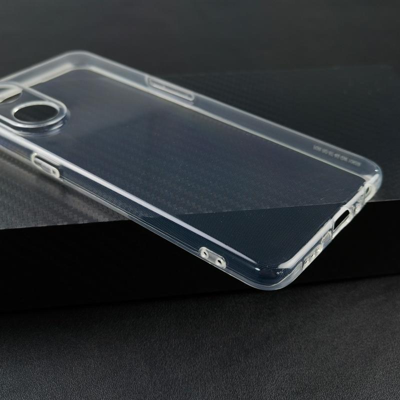 For Oppo Reno8 T Reno8T 4G 5G Slim Crystal Clear Transparent Soft TPU Back Case Protection Skin Camera Protect Cover