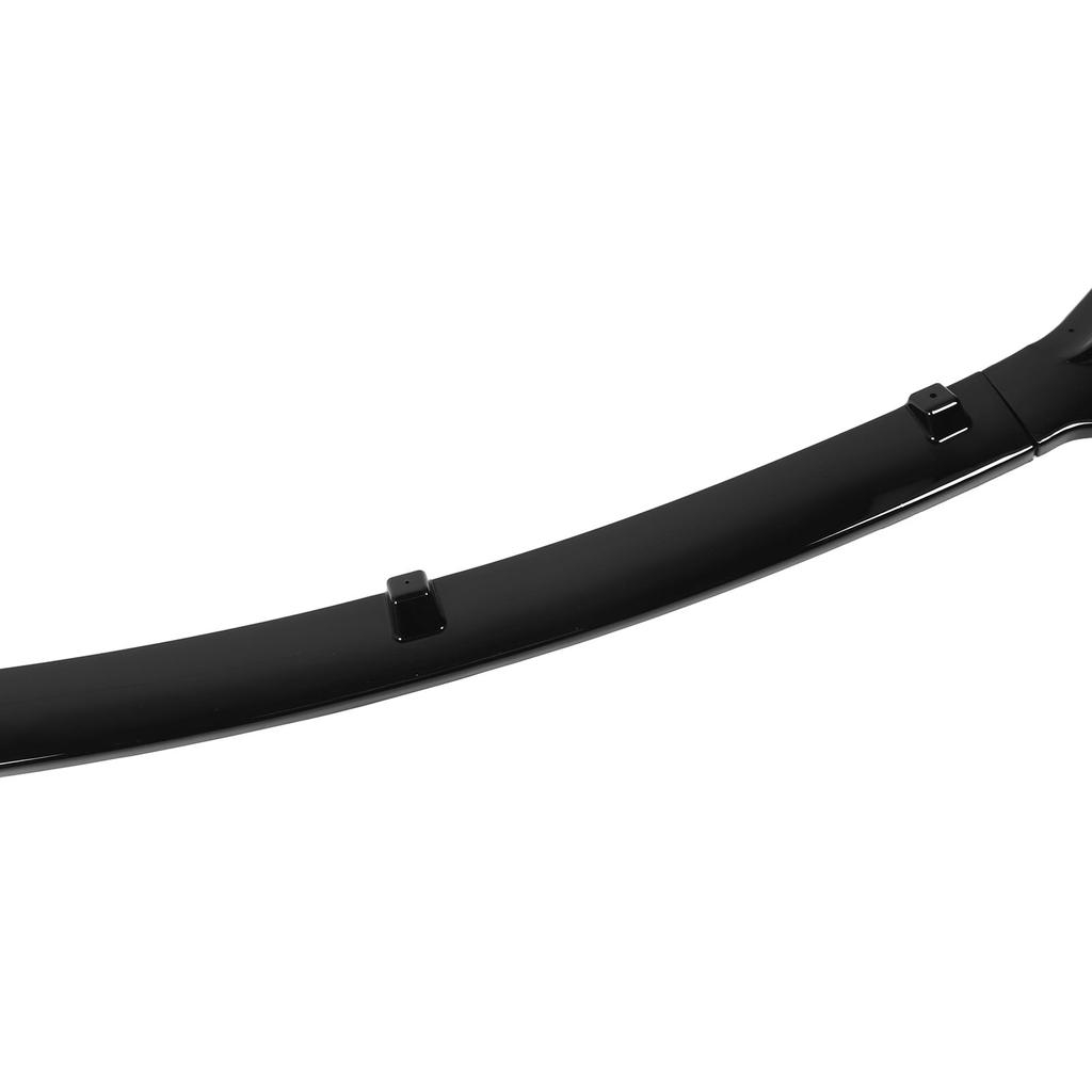 3PCS Front Bumper Lip Body Kit Glossy Black Front Chin Spoiler Splitter Replacement for Kia K3 Forte Cerato 2017 To 2018