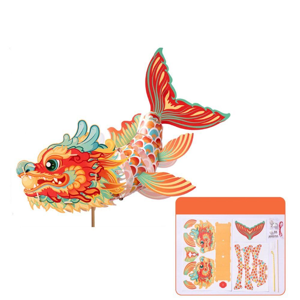 Handheld New Year Lantern DIY Projection Spring Festival Luminous  Lanterns  Kids Gifts