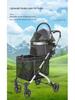 Double-Layer Pet Stroller: Spacious Design for Multiple Cats & Dogs, Removable Carriage