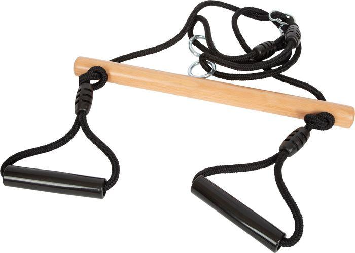 Balançoire Trapèze - Small Foot Company - LEGLER - Anneaux De Gymnastique - Bois - 100 Kg Max