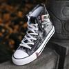 Men High Top Canvas Shoes High Quality Trend Denim Board Fad Breathable Casual Sneakers Zapatillas Hombre Comfortable