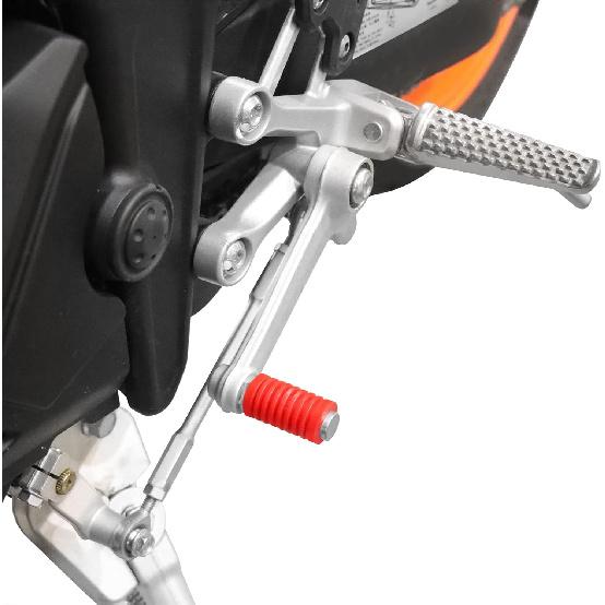 COPART Motorcycle Gear Shift Shifter Lever Pedal Rubber Cover Universal Replacement for Yamaha Suzuki Kawasaki Honda and More (Black, 1 Pair)