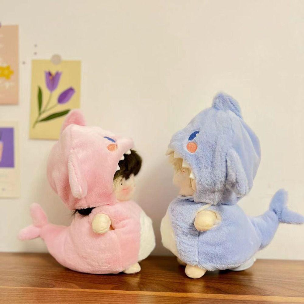 20cm Doll Clothing Animal Series Jumpsuit Cartoon Snowman Clothing  For Plush Doll