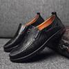 Scarpe Casual da Uomo alla Moda Scarpe Classiche in Pelle Fatte a Mano Scarpe Comode da Guida per Uomo Mocassini Slip-on Loafers Scarpe Piatte da Passeggio Zapatos