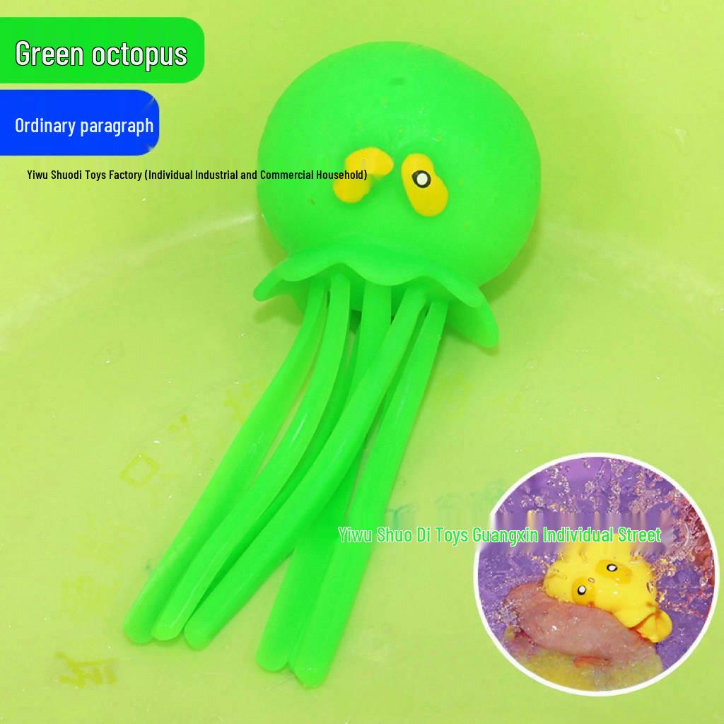 

Креативная игрушка для ванны и бассейна в виде осьминога на присосках - Снятие стресса и веселое сжатие