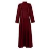 Women's Gothic Ruffle Bell Sleeve Corset Halloween Costume Plus Size Dress Off Shoulder Pattern Print Color Dress