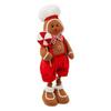 Gingerbread Man On Telescopic Legs 85 Cm Brown