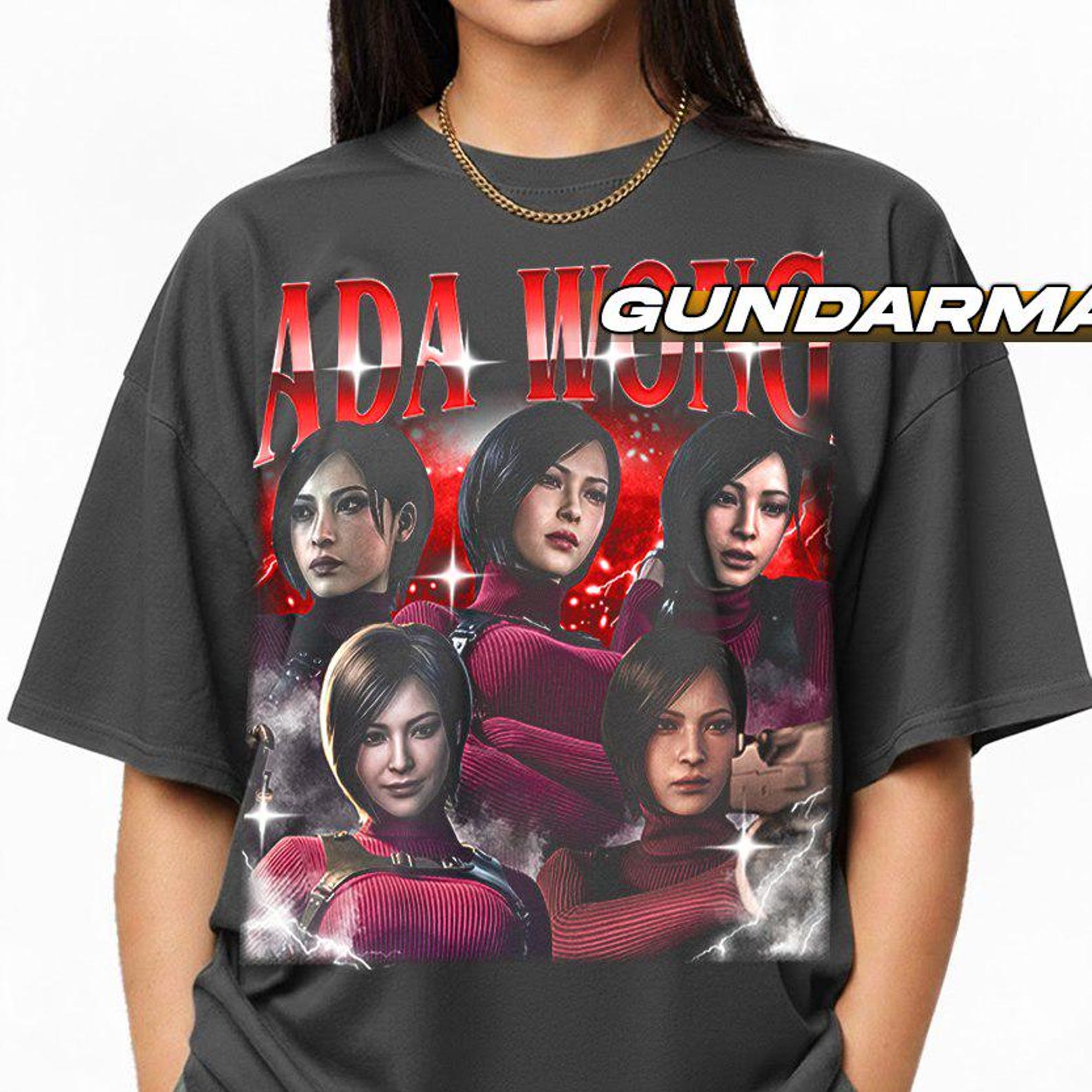Ada Wong Shirt, Resident Evil 4 Ada Wong Shirt, The Resident Evil Ada Wong Shirt, Ada Wong Vintage Shirt, RE9 Ada Wong Unisex Retro Shirt ID 4XL